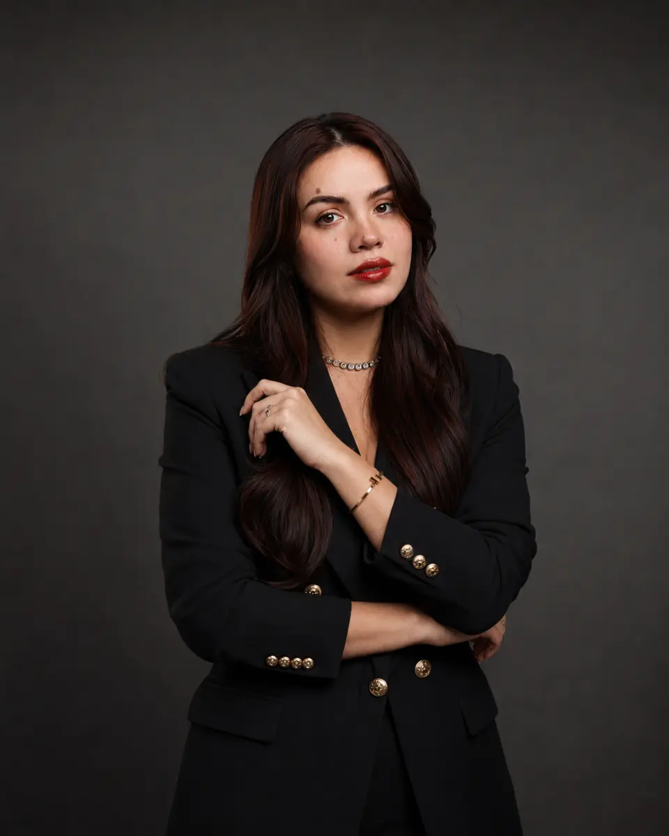 Retrato de Evelyn Senna